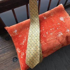 Silk Salvatore Feragamo Yellow Tie